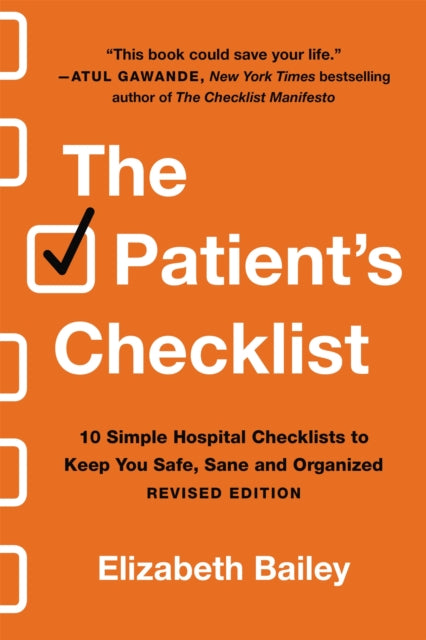 Book cover of: Patient's Checklist. By: Elizabeth Bailey