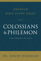 Book cover of: Colossians and Philemon. By: David Jeremiah