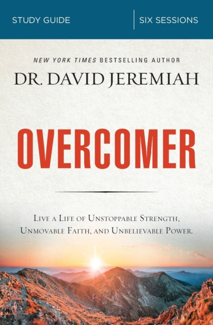 Book cover of: Overcomer Bible Study Guide. By: David Jeremiah