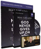 Book cover of: God Never Gives Up on You Study Guide with DVD. By: Max Lucado
