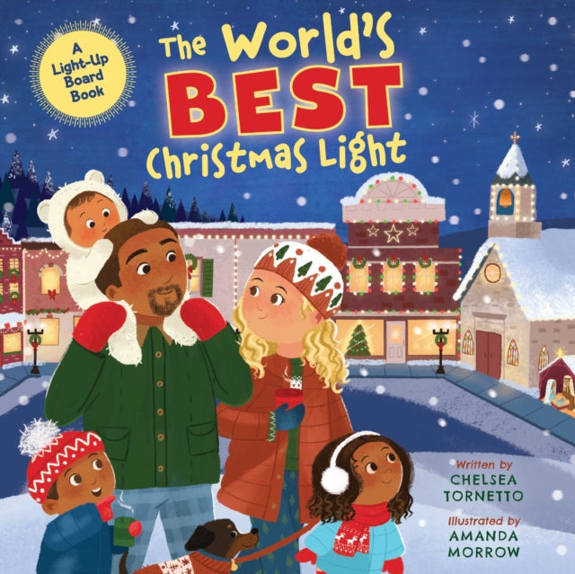 World's Best Christmas Light, A Light-Up Board Book 9780310168430 Chelsea Tornetto