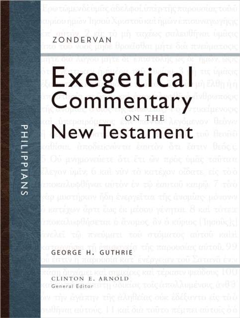 Book cover of: Philippians. By: George H. Guthrie