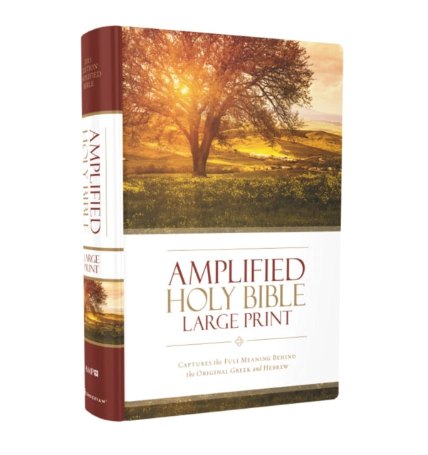 Book cover of: Amplified Holy Bible, Large Print, Hardcover