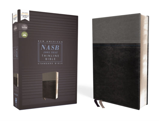 Book cover of: NASB, Thinline Bible, Leathersoft, Black, Red Letter, 1995 Text, Comfort Print. By: Zondervan Publishing Company