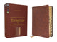 Book cover of: NKJV, Thompson Chain-Reference Bible, Leathersoft, Brown, Red Letter, Thumb Indexed, Comfort Print. By: Frank Charles Thompson