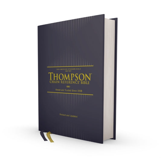 Book cover of: NASB, Thompson Chain-Reference Bible, Hardcover, 1995 Text, Red Letter, Comfort Print. By: Zondervan