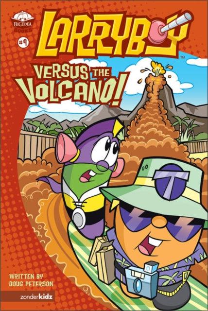 Book cover of: LarryBoy, Versus the Volcano