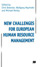 Book cover of: New Challenges for European Resource Management