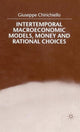Book cover of: Intertemporal Macroeconomic Models, Money and Regional Choice. By: Giuseppe Chirichiello