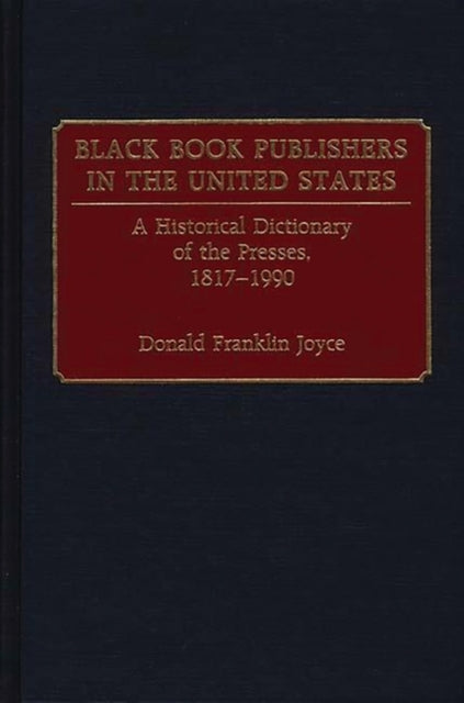 Book cover of: Black Book Publishers in the United States