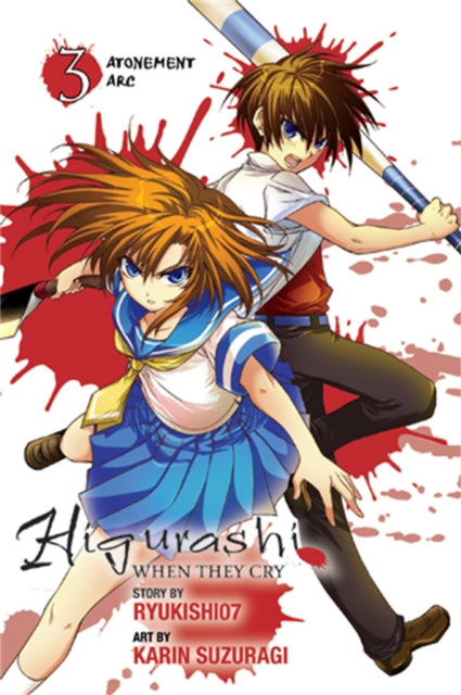 Book cover of: Higurashi When They Cry: Atonement Arc, Vol 3. By: Ryukishi07