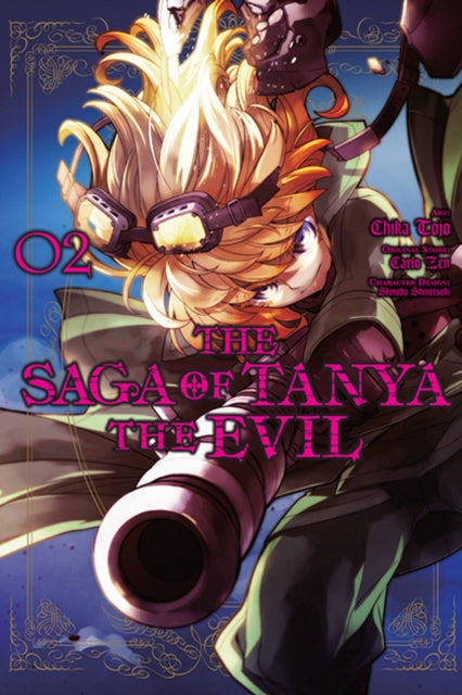 Book cover of: Saga of Tanya the Evil, Vol. 2 (manga). By: カルロ・ゼン