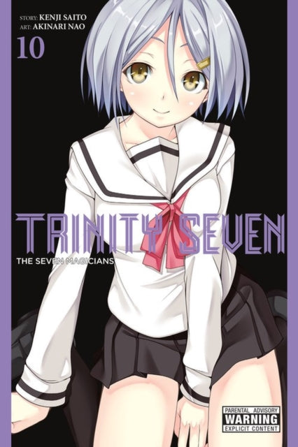 Book cover of: Trinity Seven, Vol. 10. By: Kenji Saito