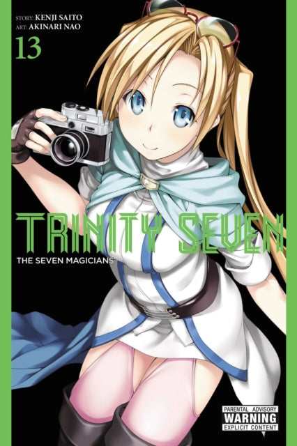 Book cover of: Trinity Seven, Vol. 13. By: Kenji Saito