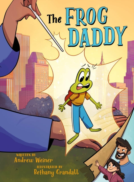 Book cover of: The Frog Daddy (A Graphic Novel). By: Andrew Weiner