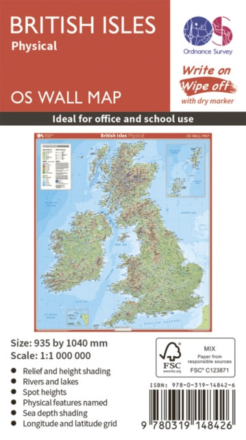Book cover of: British Isles Physical