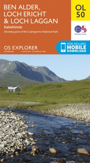 Book cover of: Ben Alder, Loch Ericht & Loch Laggan, Dalwhinnie