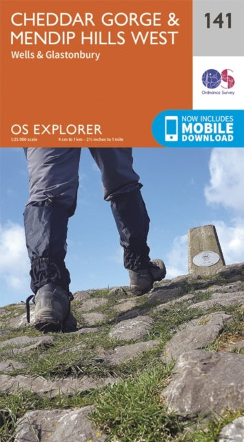 Book cover of: Cheddar Gorge and Mendip Hills West