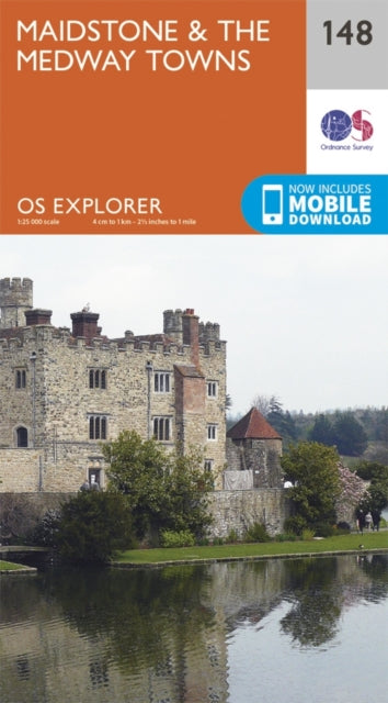 Book cover of: Maidstone and the Medway Towns. By: Ordnance Survey