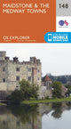 Book cover of: Maidstone and the Medway Towns. By: Ordnance Survey