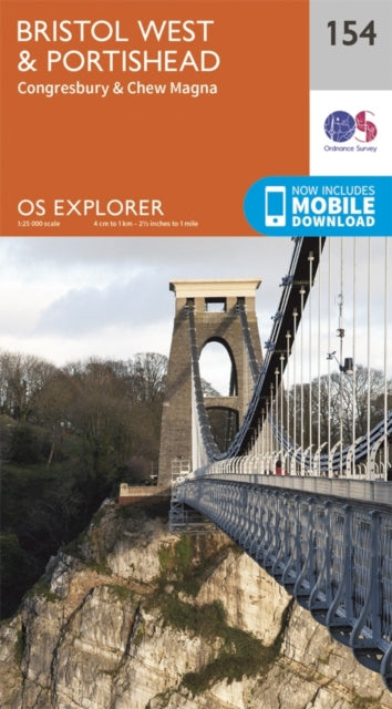 Book cover of: Bristol West and Portishead. By: Ordnance Survey