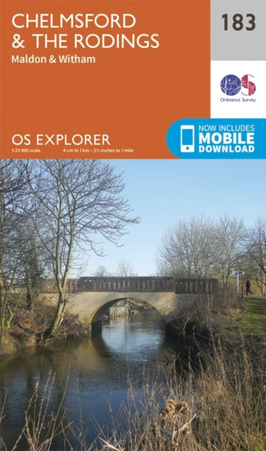 Book cover of: Chelmsford and the Rodings. By: Ordnance Survey