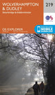 Book cover of: Wolverhampton and Dudley, Stourbridge and Kidderminster. By: Ordnance Survey