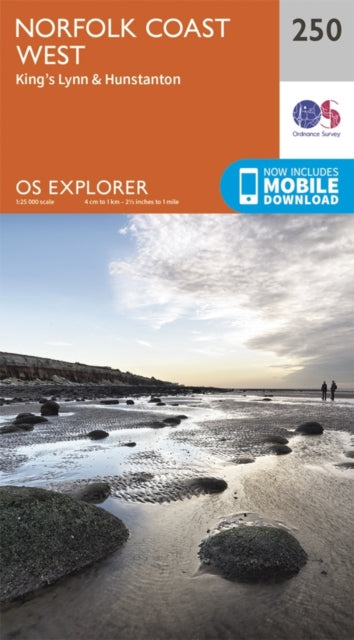 Book cover of: Norfolk Coast West. By: Ordnance Survey
