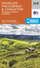 Book cover of: Wilmslow, Macclesfield and Congleton. By: Ordnance Survey