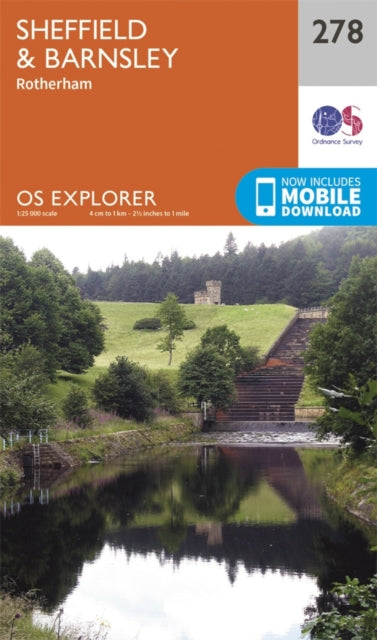 Book cover of: Sheffield and Barnsley. By: Ordnance Survey