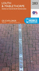 Book cover of: Louth and Mablethorpe. By: Ordnance Survey
