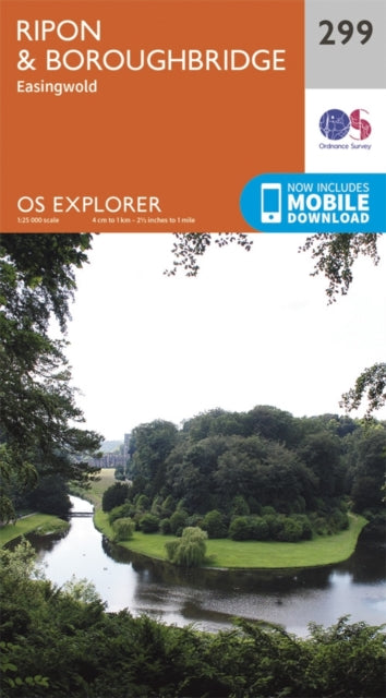 Book cover of: Ripon and Boroughbridge. By: Ordnance Survey