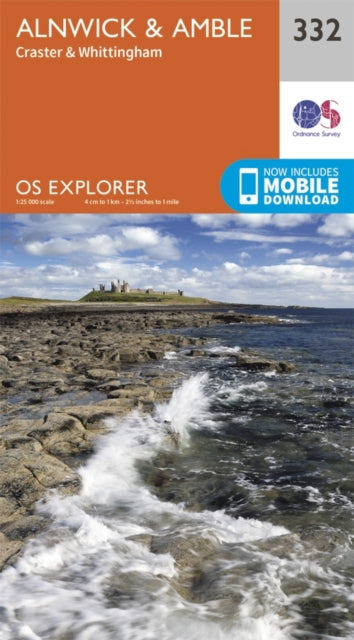 Book cover of: Alnwick and Amble, Craster and Whittingham. By: Ordnance Survey