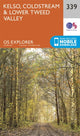 Book cover of: Kelso, Coldstream and Lower Tweed Valley. By: Ordnance Survey