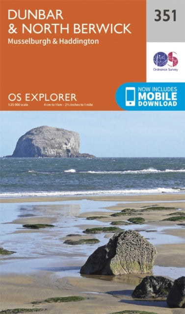 Book cover of: Dunbar and North Berwick. By: Ordnance Survey