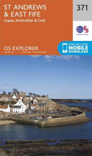 Book cover of: St Andrews and East Fife. By: Ordnance Survey