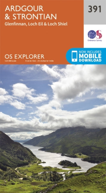 Book cover of: Ardgour and Strontian. By: Ordnance Survey
