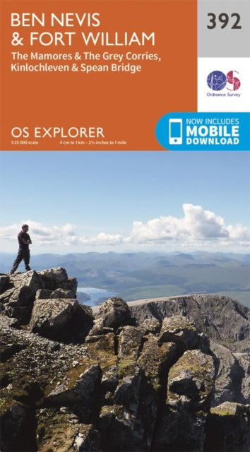 Book cover of: Ben Nevis and Fort William, the Mamores and the Grey Corries, Kinlochleven and Spean Bridge