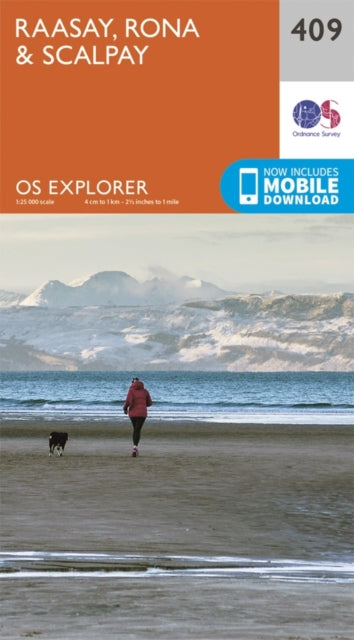 Book cover of: Raasay, Rona and Scalpay. By: Ordnance Survey