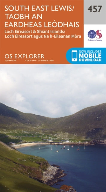 Book cover of: South East Lewis/Taobh an Eardheas Leodhais. By: Ordnance Survey