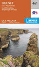 Book cover of: Orkney - East Mainland. By: Ordnance Survey