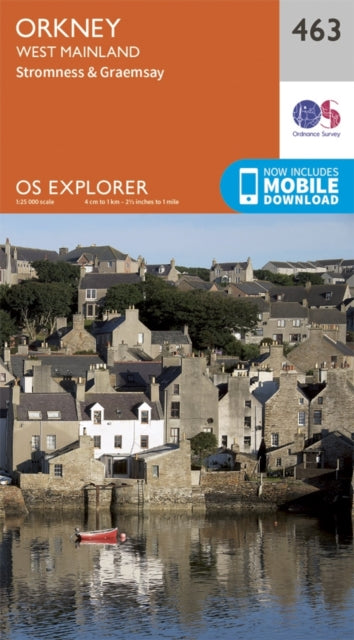 Book cover of: Orkney - West Mainland. By: Ordnance Survey