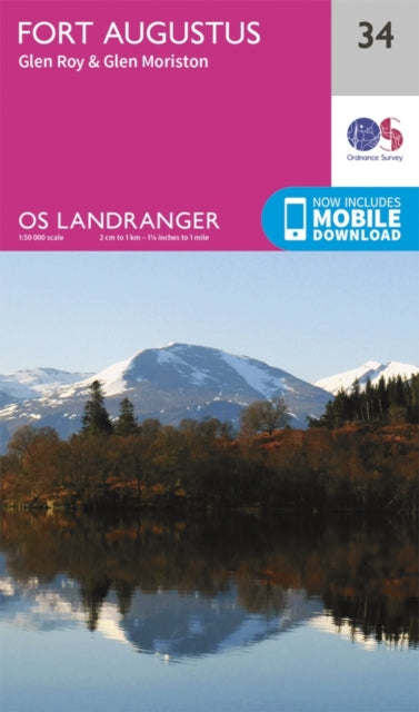 Book cover of: Fort Augustus, Glen Roy & Glen Moriston. By: Ordnance Survey