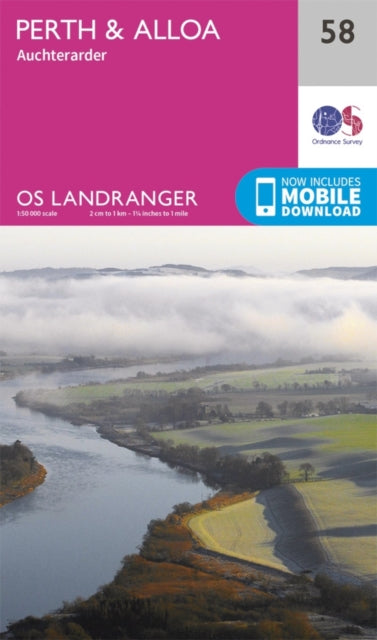 Book cover of: Perth & Alloa, Auchterarder. By: Ordnance Survey