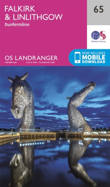Book cover of: Falkirk & Linlithgow, Dunfermline. By: Ordnance Survey