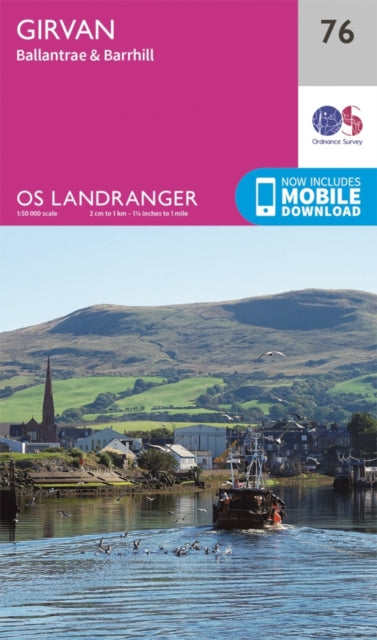 Book cover of: Girvan, Ballantrae & Barrhill. By: Ordnance Survey