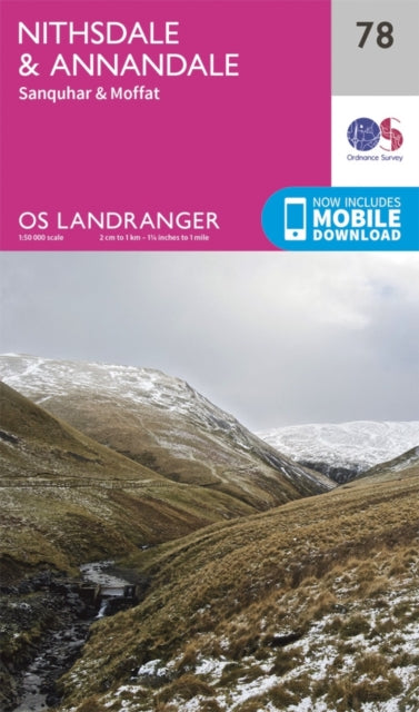 Book cover of: Nithsdale & Annandale, Sanquhar & Moffat. By: Ordnance Survey