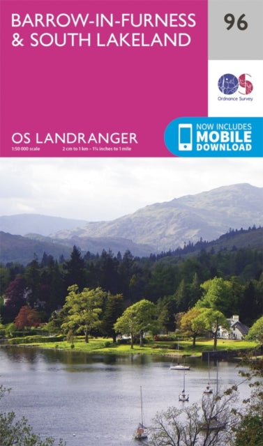 Book cover of: Barrow-In-Furness & South Lakeland. By: Ordnance Survey