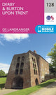 Book cover of: Derby & Burton Upon Trent. By: Ordnance Survey