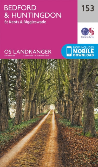 Book cover of: Bedford, Huntingdon, St. Neots & Biggleswade. By: Ordnance Survey